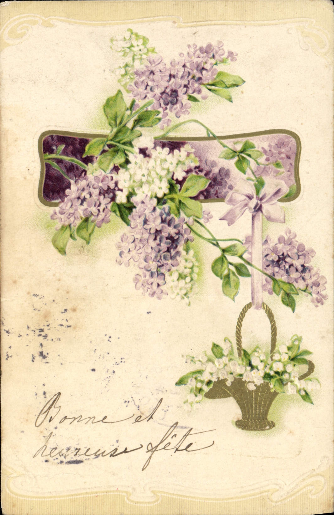 CPA Fantaisie Fleurs