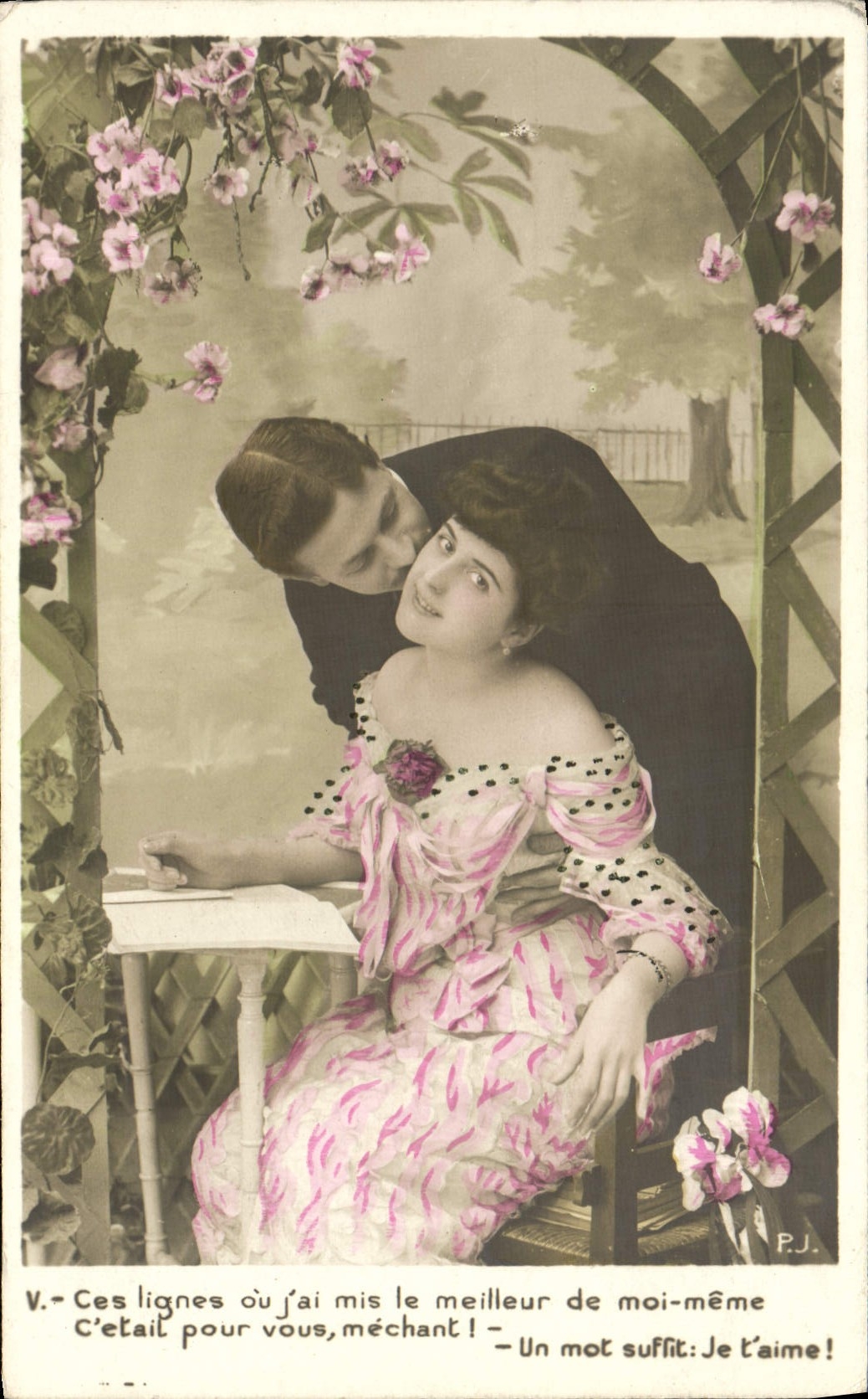 CPA Fantaisie Femme