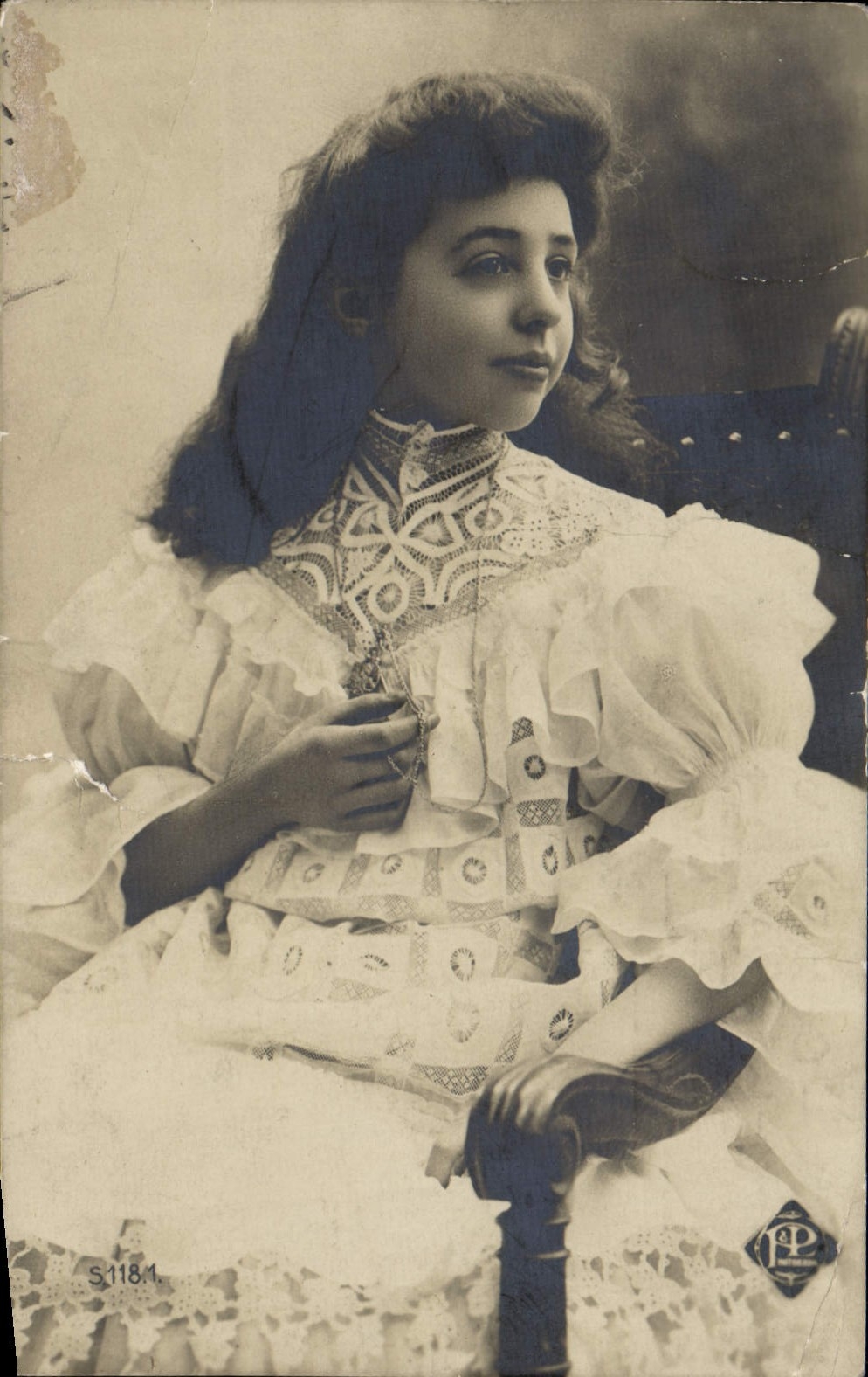 CPA Fantaisie Femme