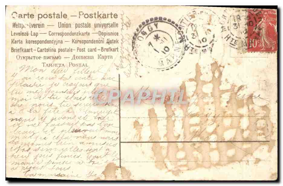 Jeune homme et jeune femme — Souvenir et sa bonne amie — éditeur non visible — Reverso