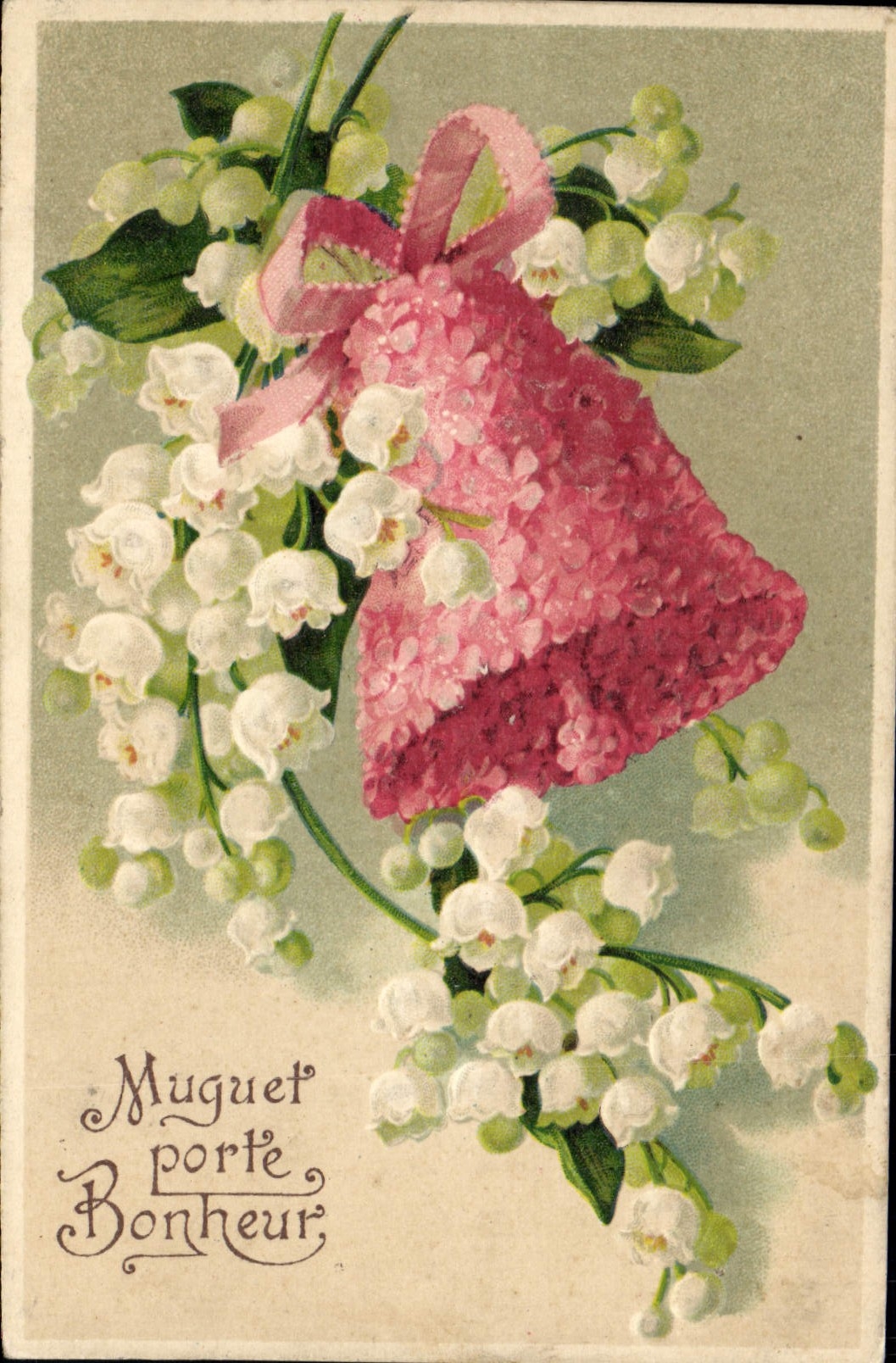 Muguet porte Bonheur — carte postale illustrée — éditeur non identifié