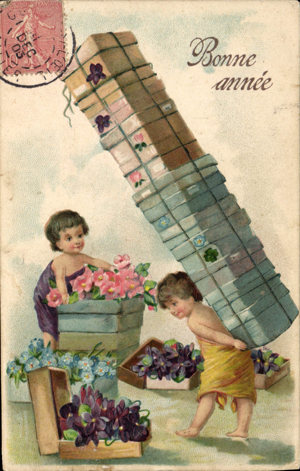 CPA Fantaisie Enfants