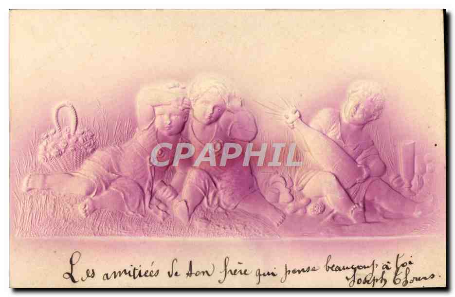 CPA Fantaisie Enfants
