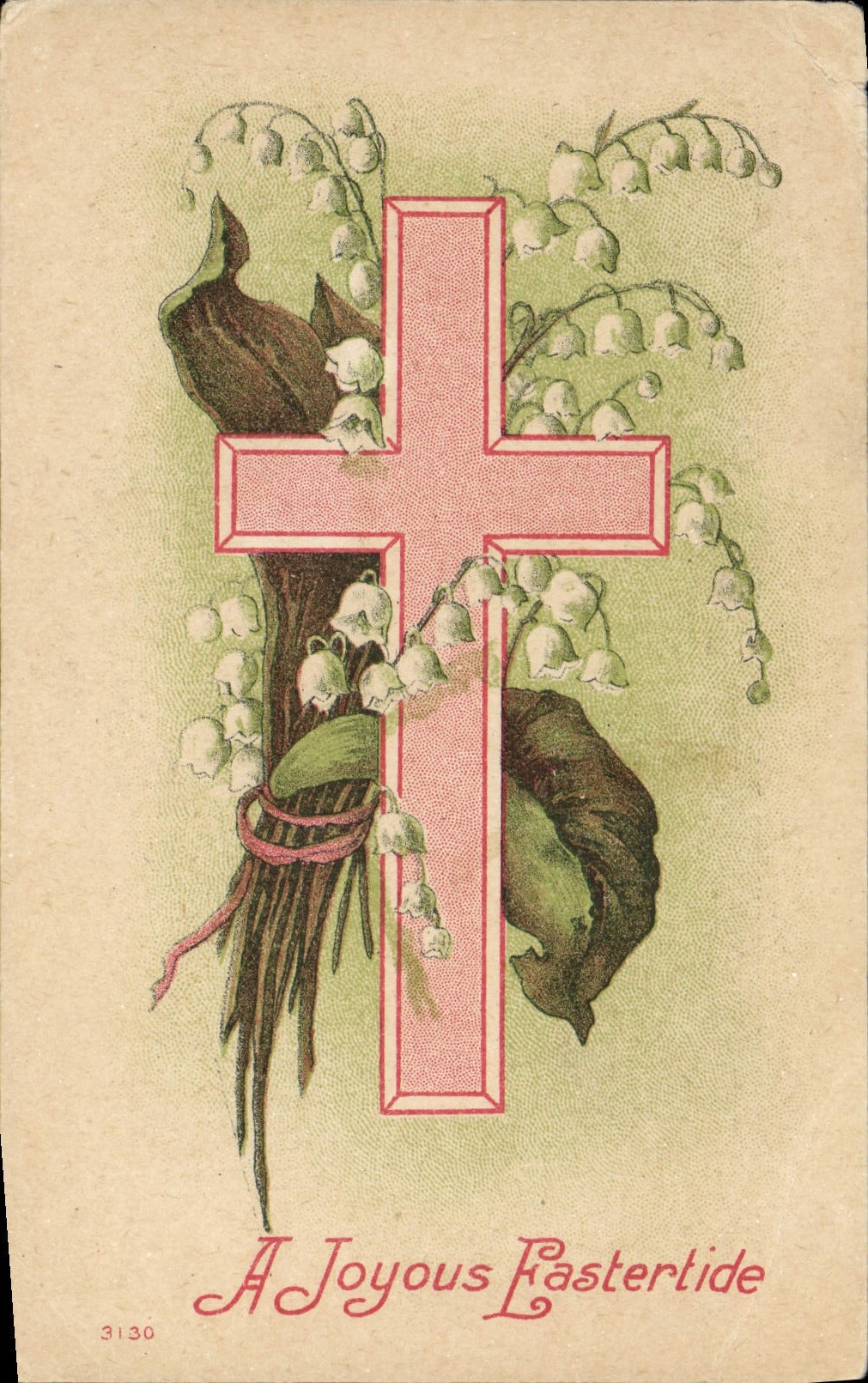 CPA Fantaisie Croix Muguet 