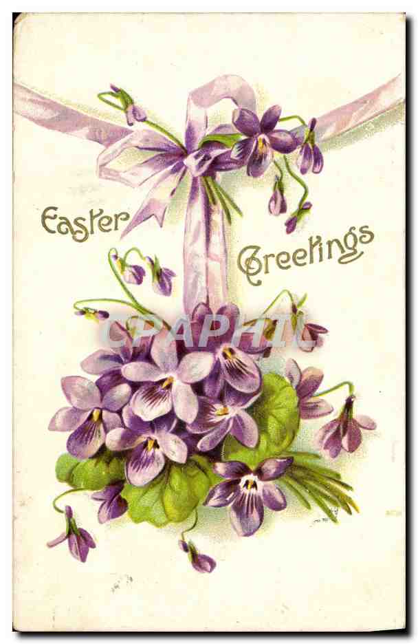 CPA Fantaisie Fleurs