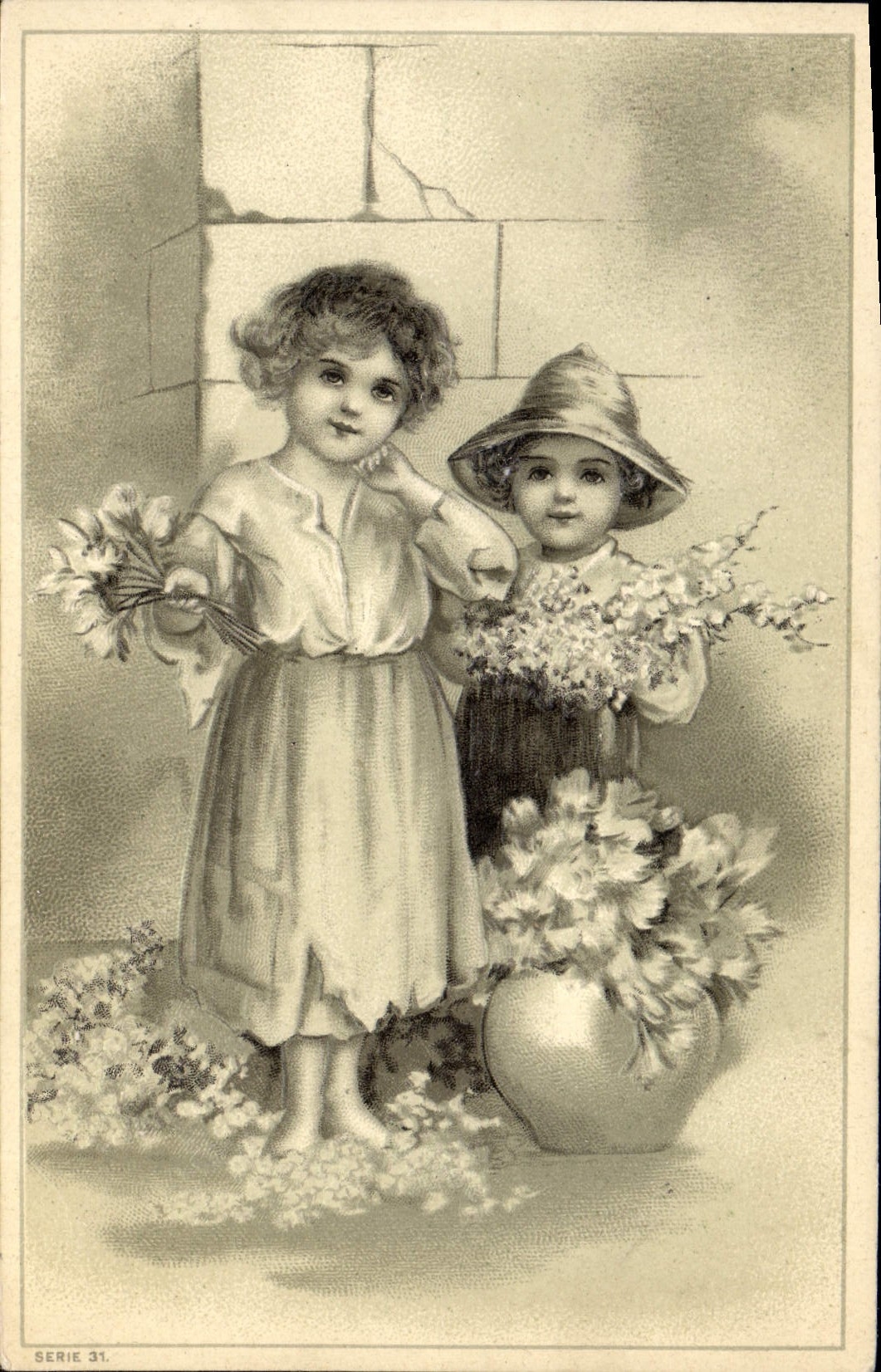 CPA Fantaisie Enfants