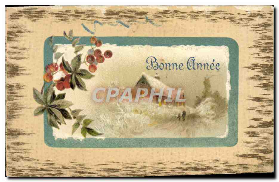 CPA Fantaisie Bonne annee