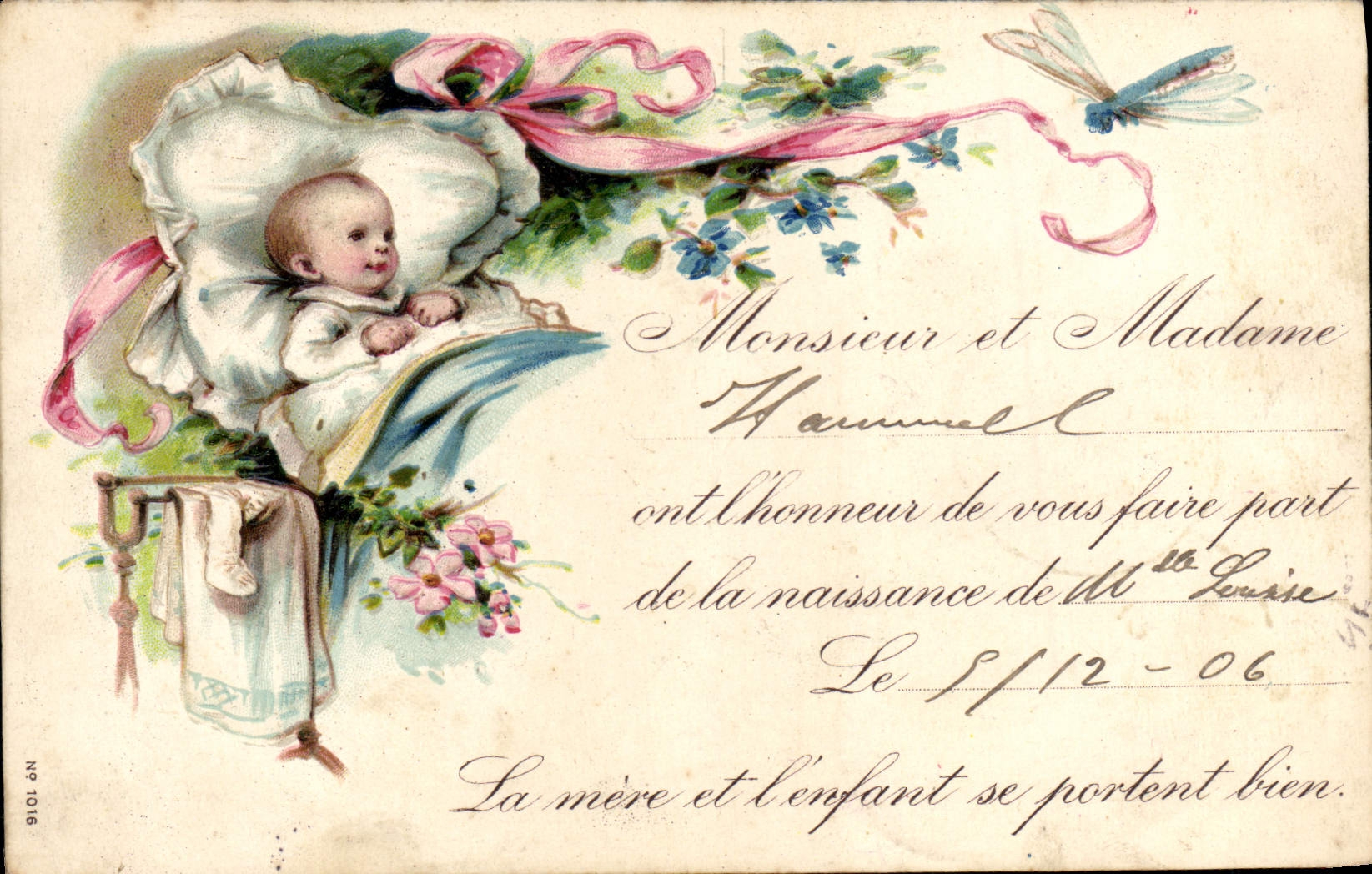 CPA Fantaisie Enfant Bebe