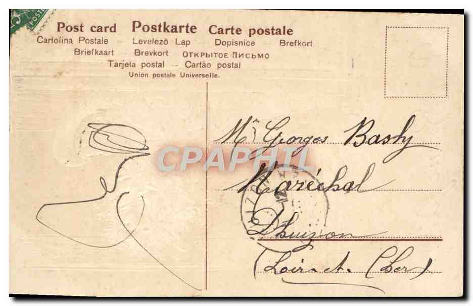 CPA Fantaisie Enfant — Rückseite