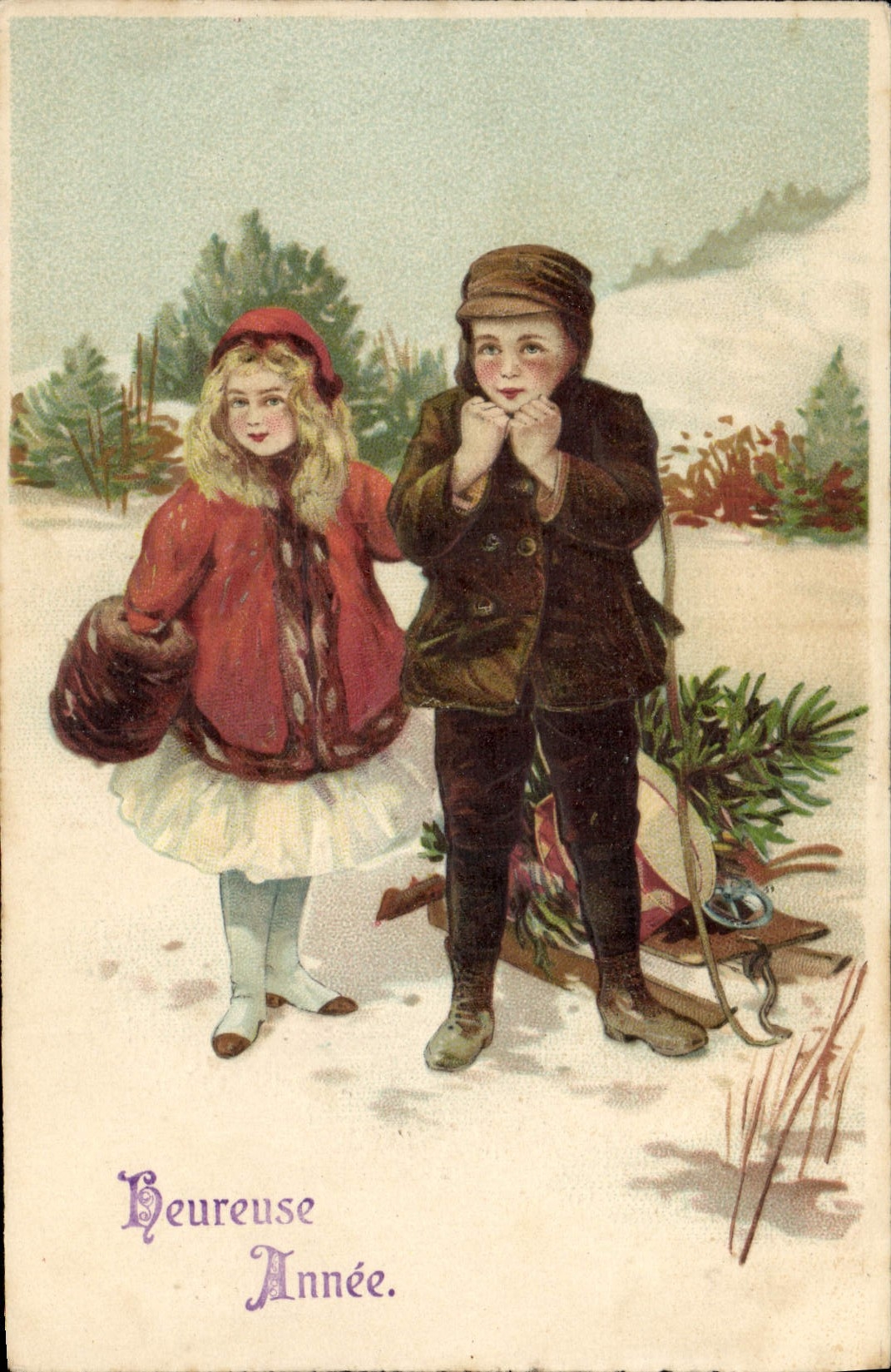 CPA Fantaisie Enfants