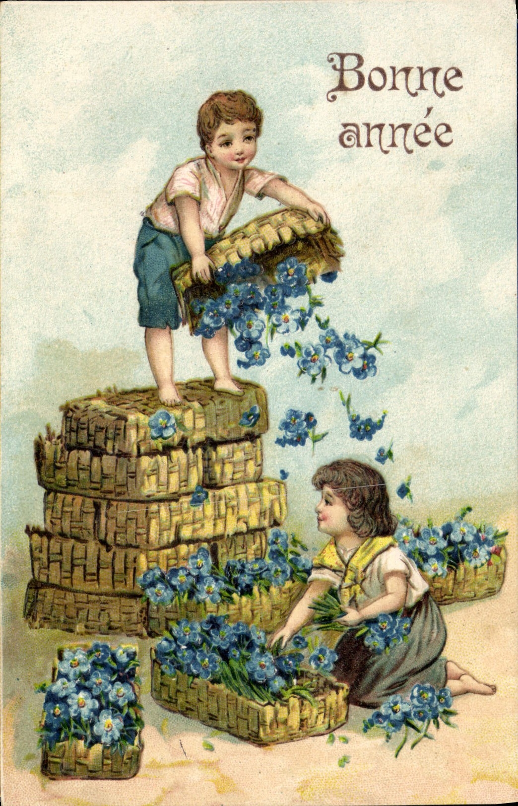 CPA Fantaisie Enfants