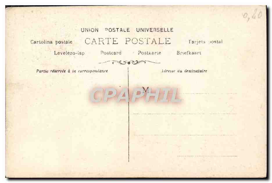 CPA Fantaisie Femme Robinne — Verso