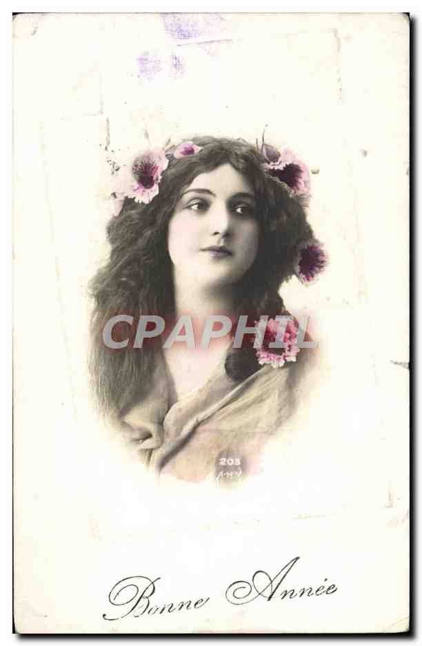 CPA Fantaisie Femme