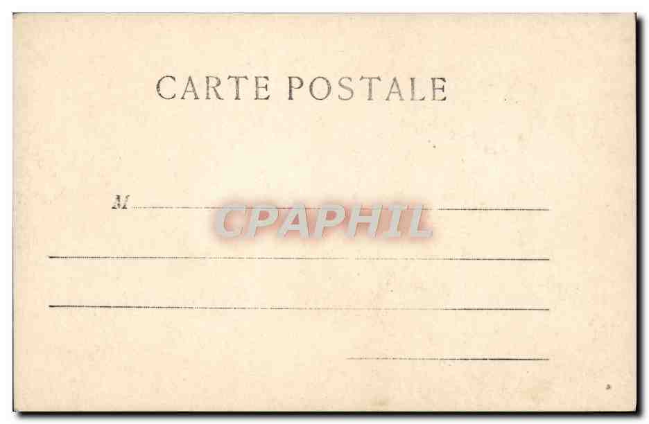 CPA Fantaisie Femme Araignee — Rückseite