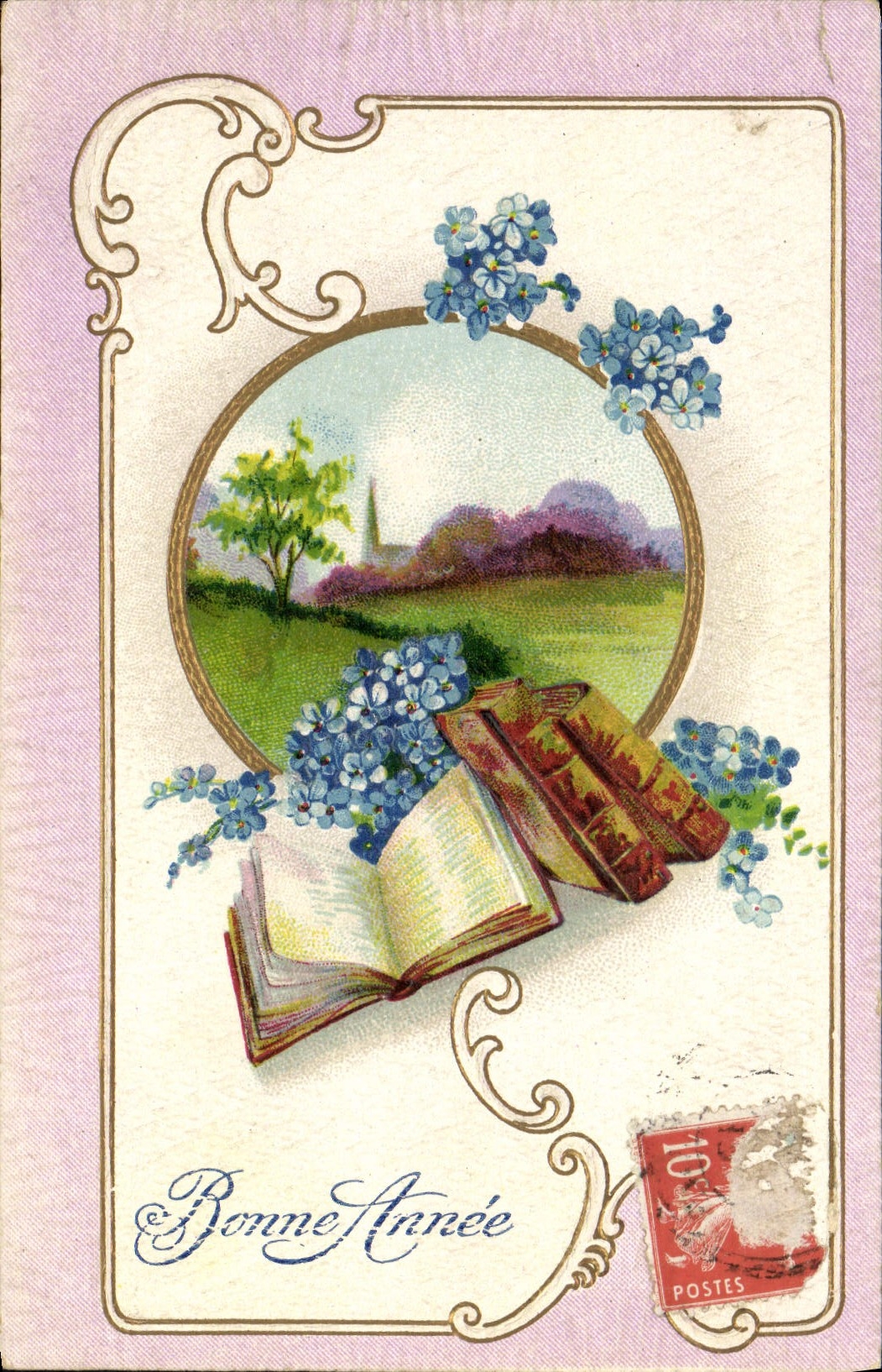 CPA Fantaisie Fleurs 