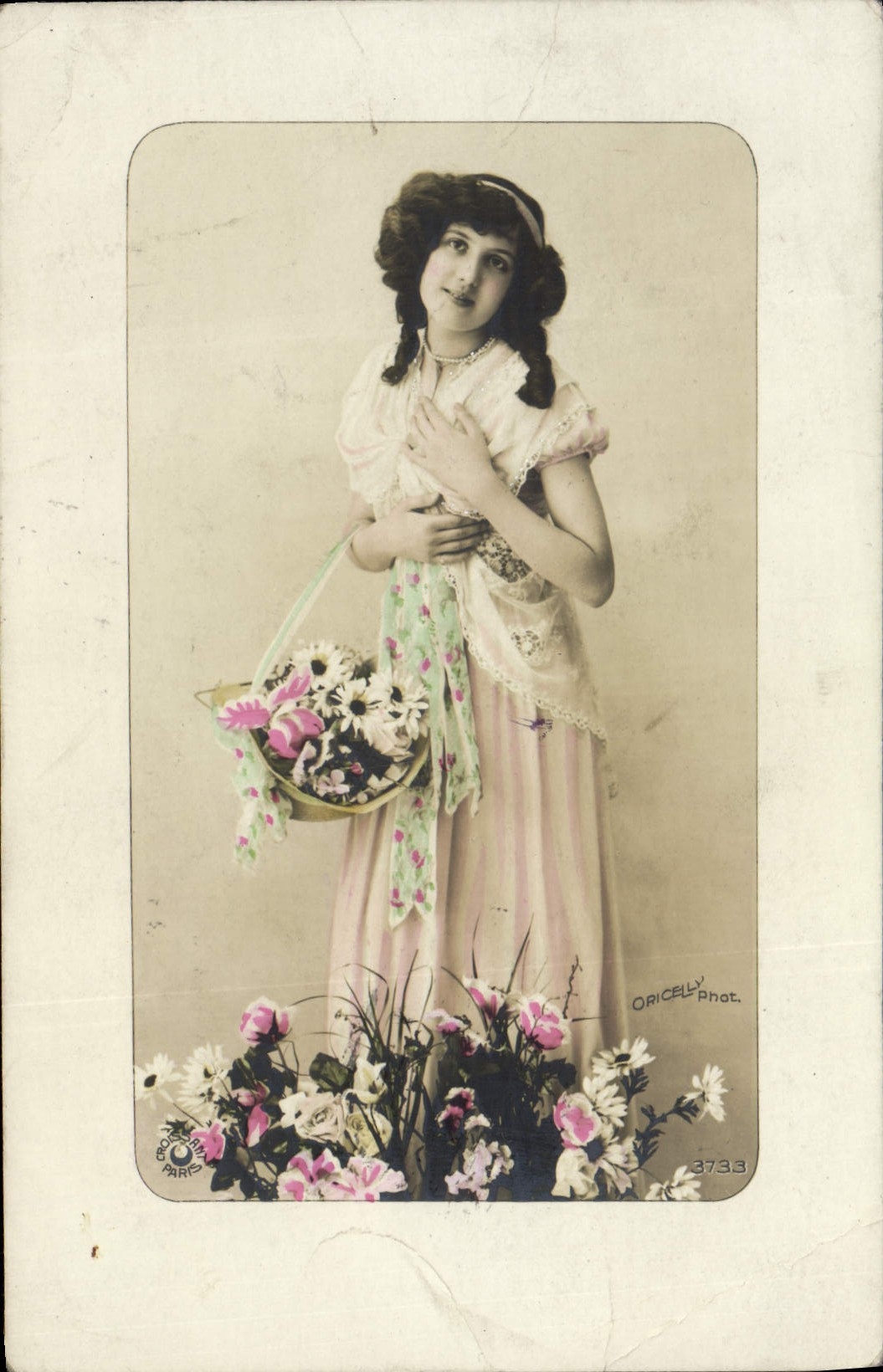 CPA Fantaisie Femme