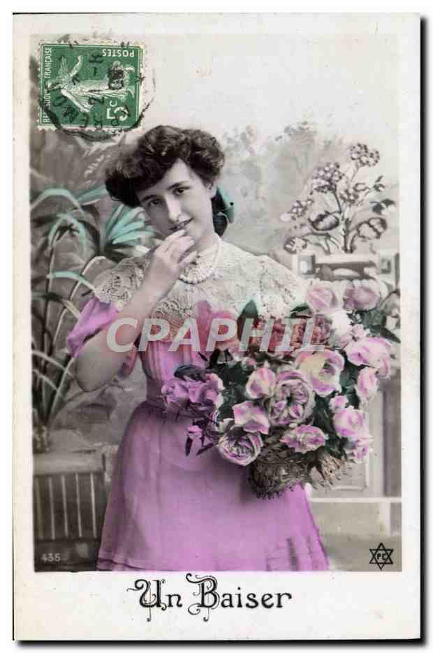 CPA Fantaisie Femme