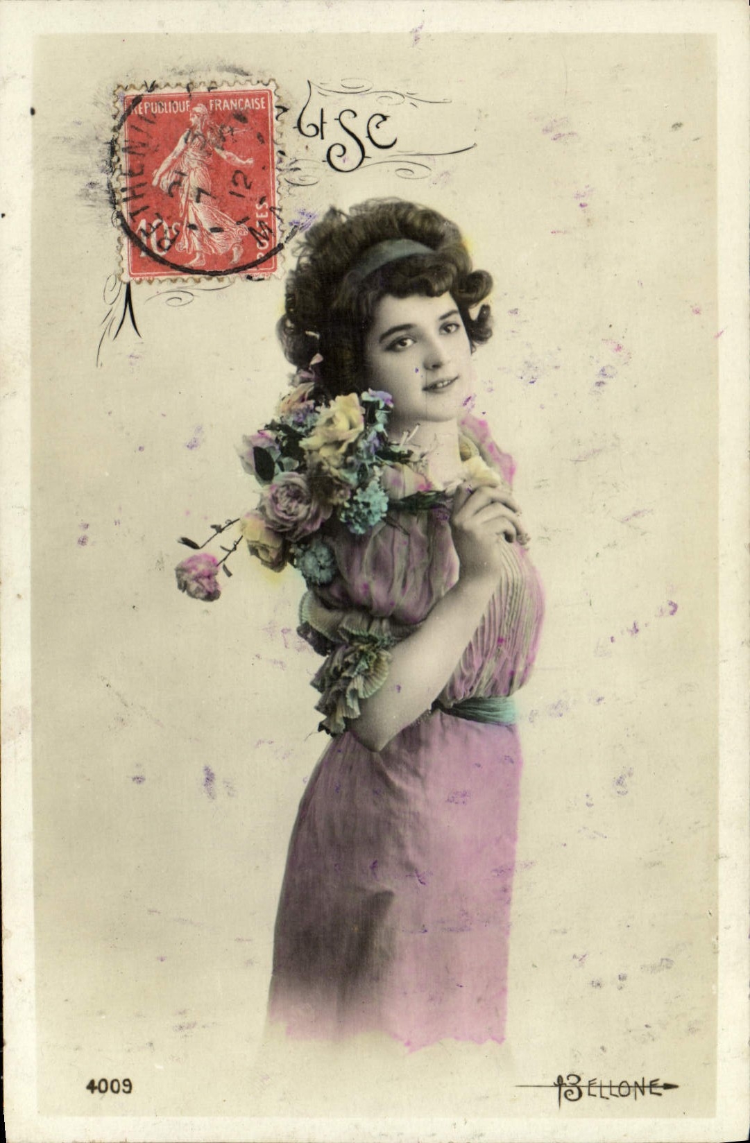 CPA Fantaisie Femme