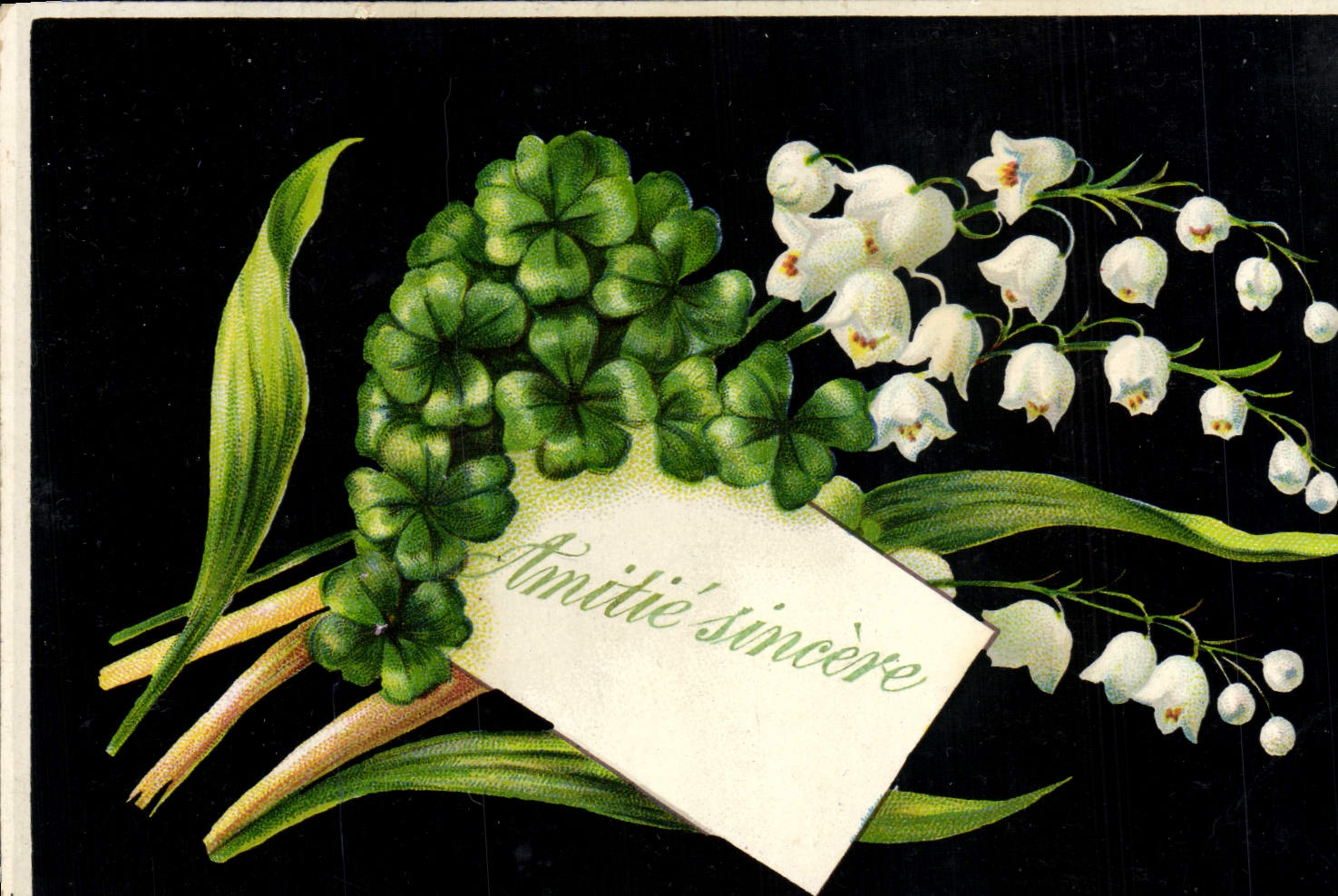 CPA Amitie Sincere Muguet 