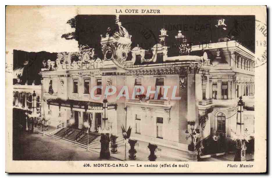 CPA Monte Carlo Le Casino