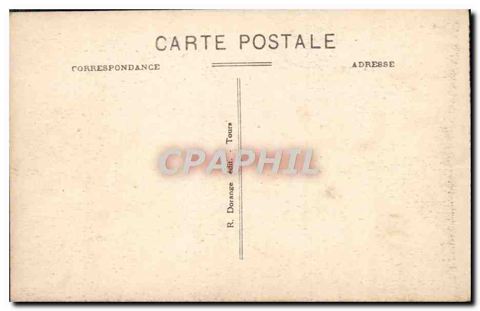 Angles-sur-l'Anglin (Vienne) — Villa des Cailloux et rochers de Dousse — R. Dorange, Tours — Reverso