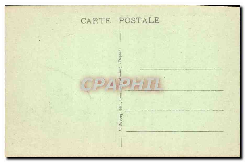 CPA Caen Monastere Des Benedictines Du St Sacrement Vue d'ensemble du monastere — Verso