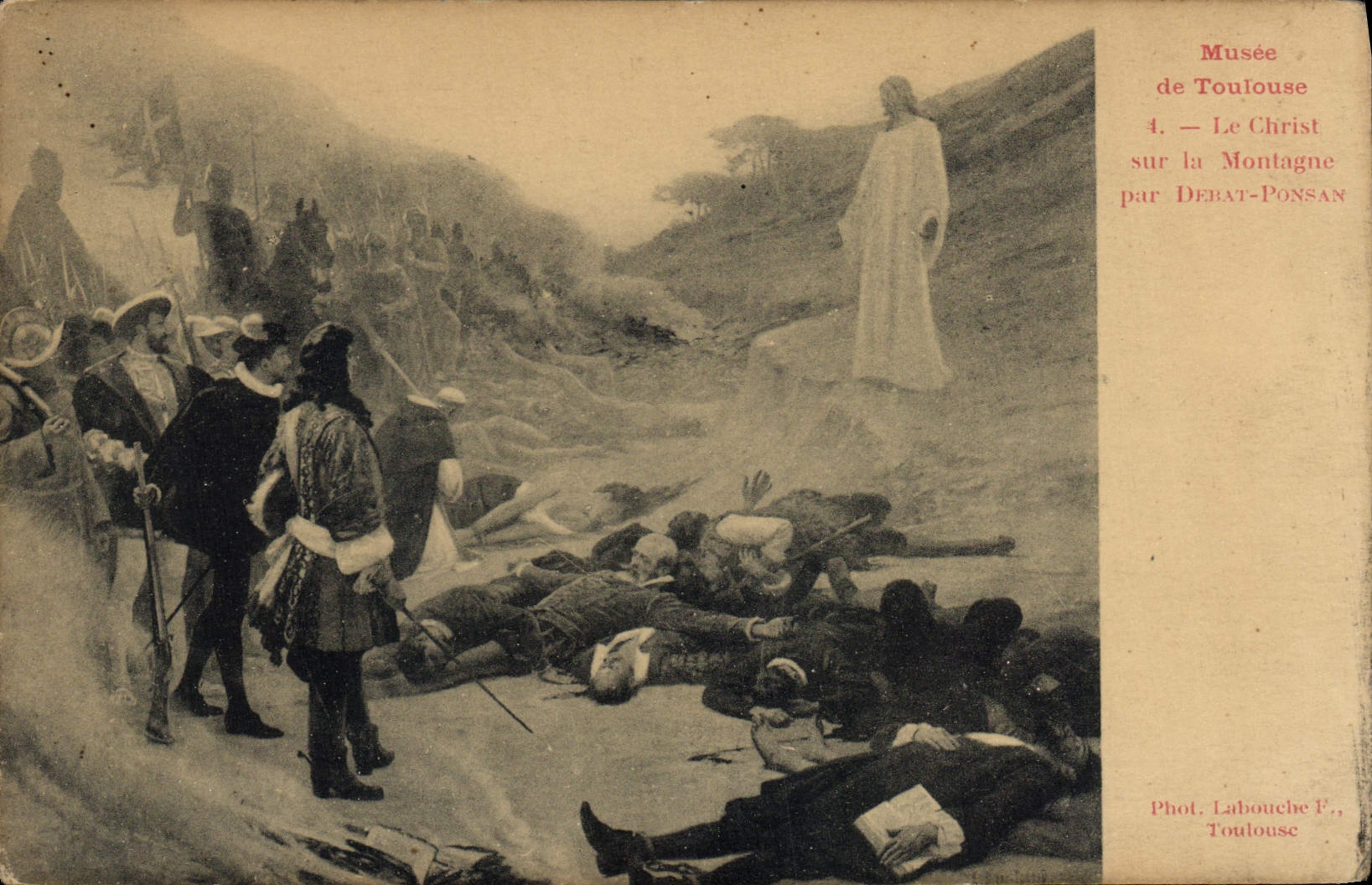 CPA Musee De Toulouse Le Christ sur la montagne par Debat Ponsa 