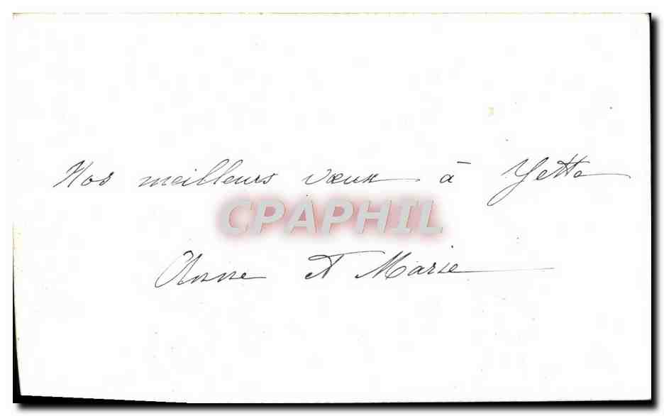 CPA Souvenir Une Fleur — Verso