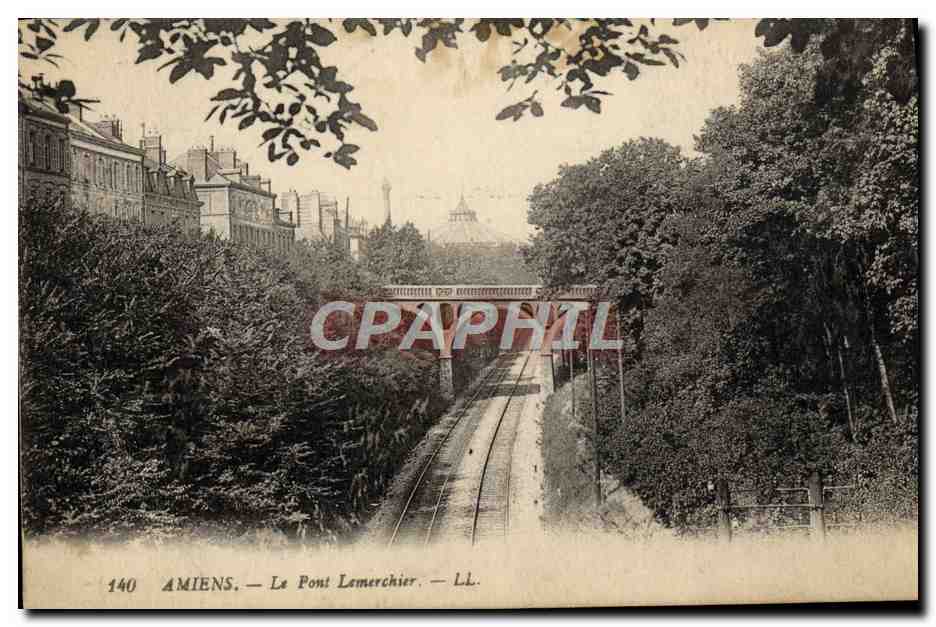 CPA Amiens Le Pont Lemerchier