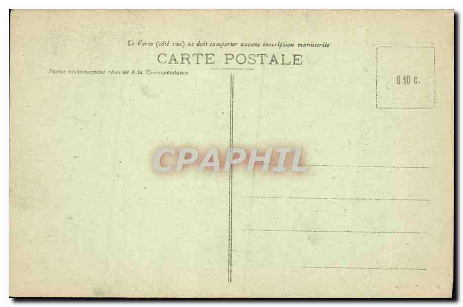 CPA Amiens La cathedrale Porched e le vierge doree — Rückseite