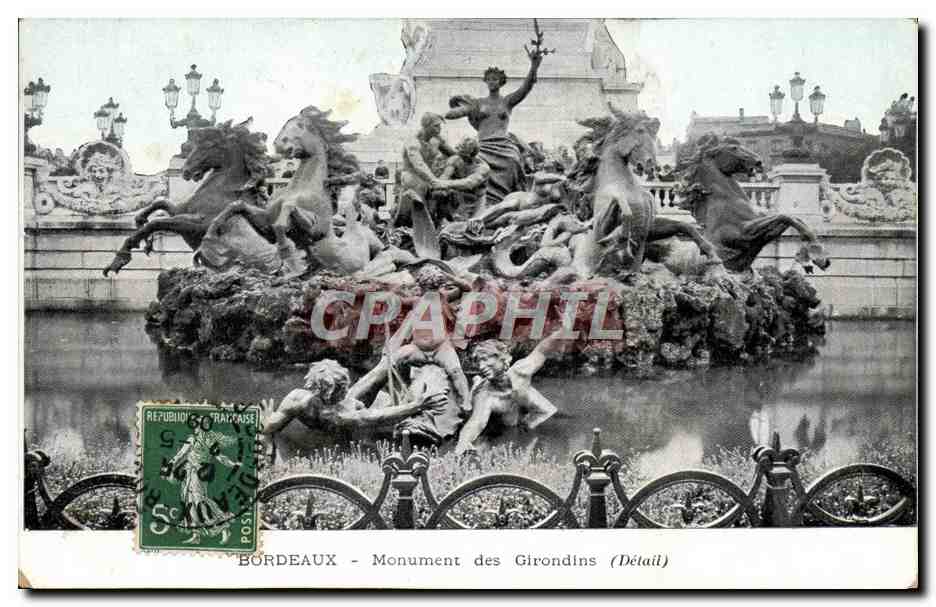 Bordeaux - Monument des Girondins (Détail)