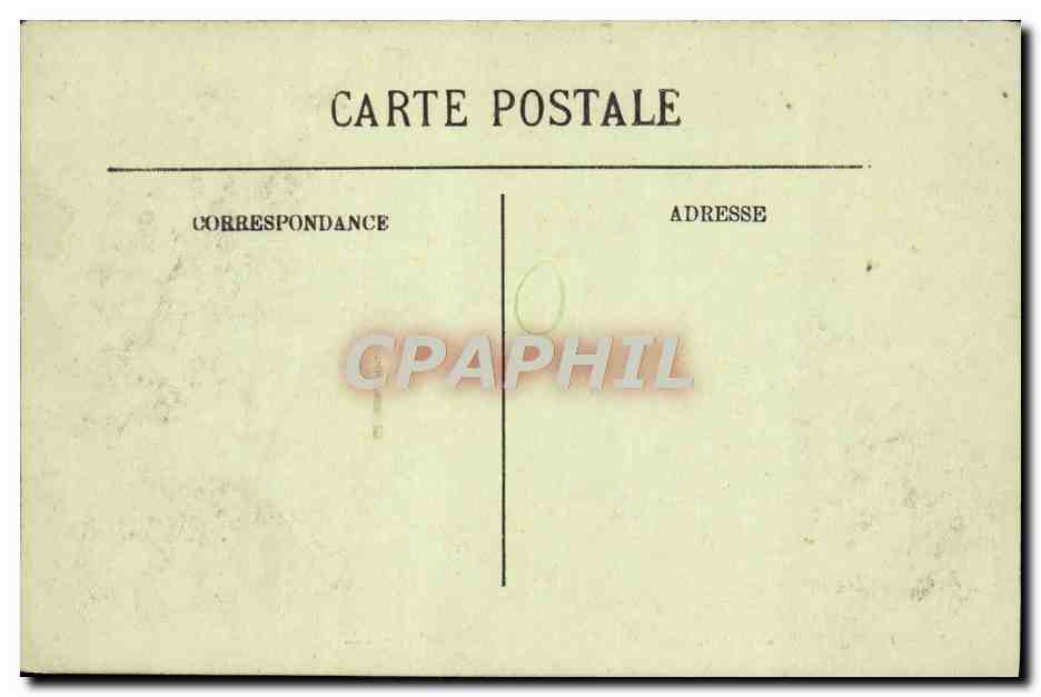CPA Le Portel Ruines du Fort de L'Heurt  — Rückseite