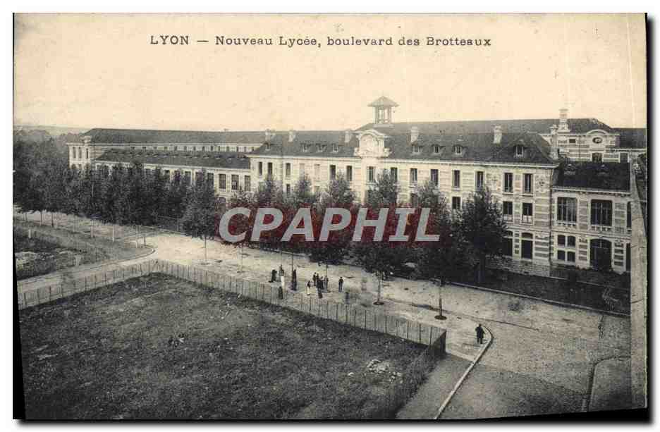 LYON — Neues Gymnasium, Boulevard des Brotteaux