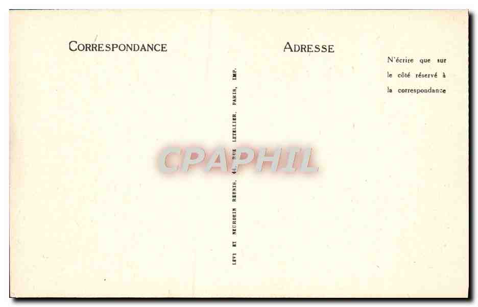 CPA Le Treport Le Casino la Falaise — Rückseite