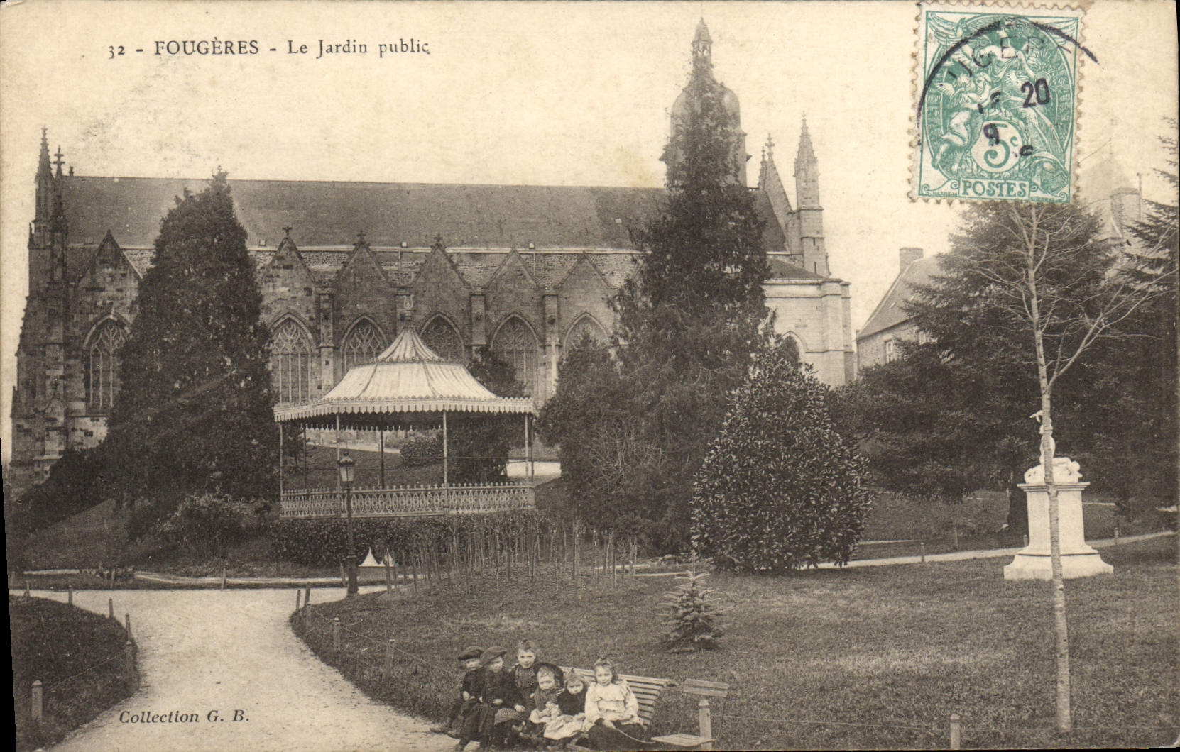 Fougères - Le Jardin public — Collection G. B.