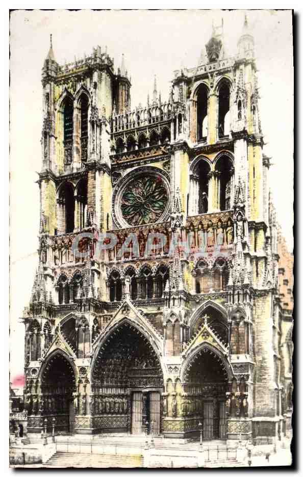 Amiens (Somme) — La Cathédrale — Cliché R. ELONG, Amiens