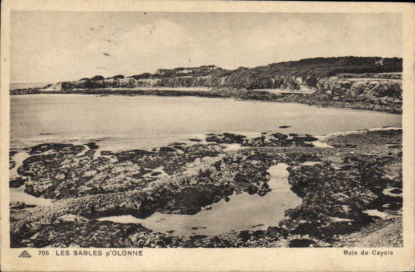CPA Les Sables D'Olonne Baie De Cayola