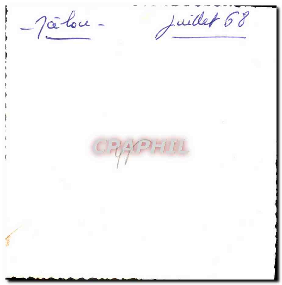 Photo 1968 MalonPeche — Rückseite