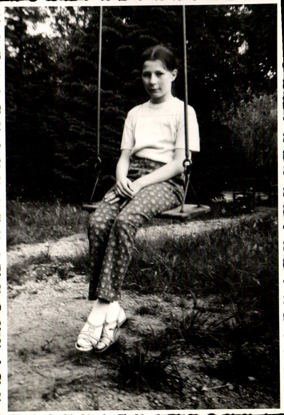 Photo 1968 Malon Balancoire