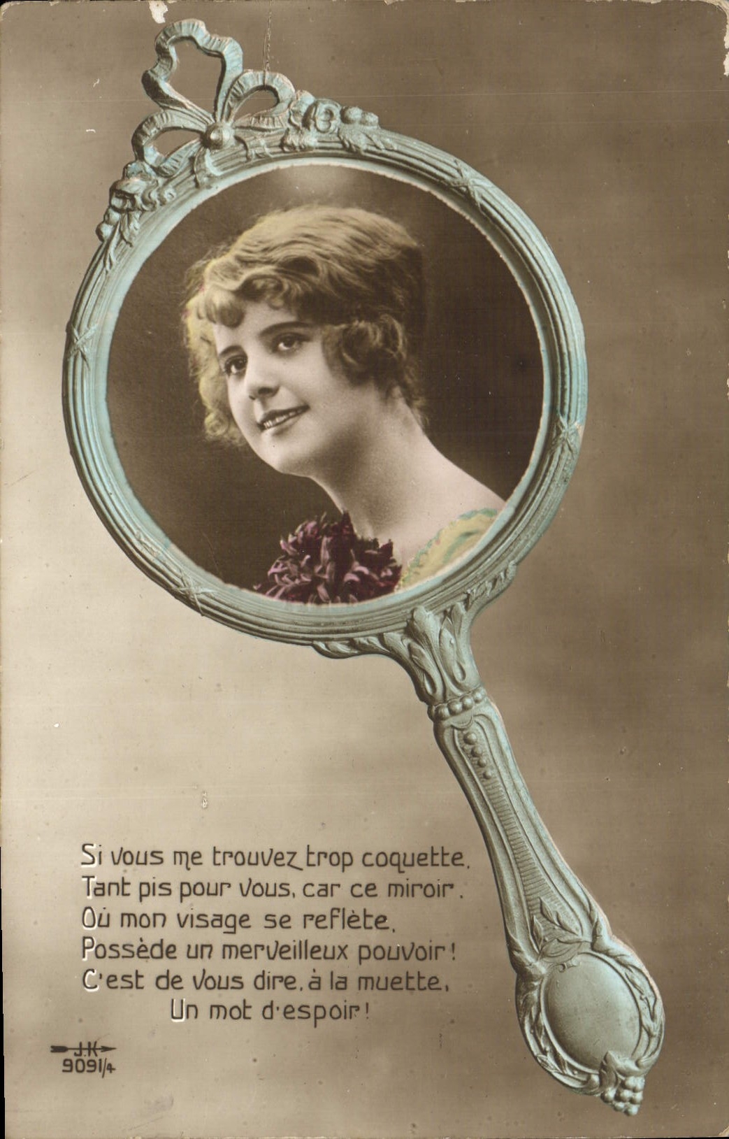 CPA Fantaisie Femme