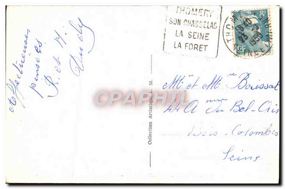 Foresta di Fontainebleau — La Mare de Franchard — n°83 — Verso