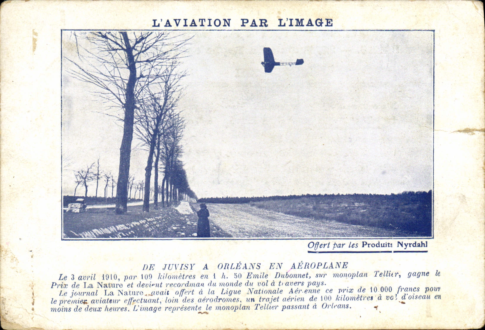 CPA Aviation Avion De Juvisy a orleans en aeroplane