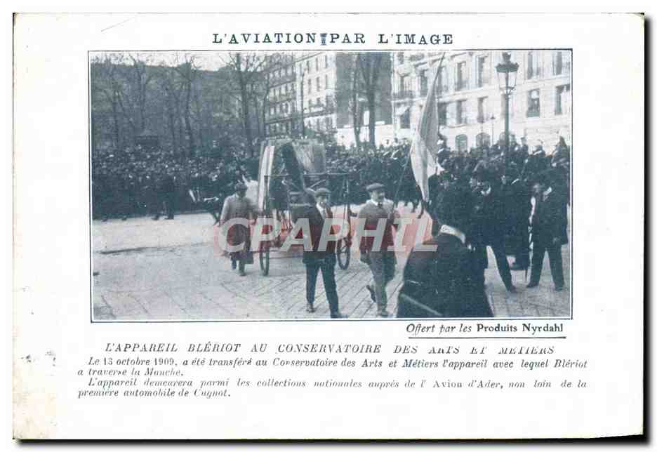 CPA Aviation Avion L'appareil Bleriot au Conservatoire des Arts et Metiers 