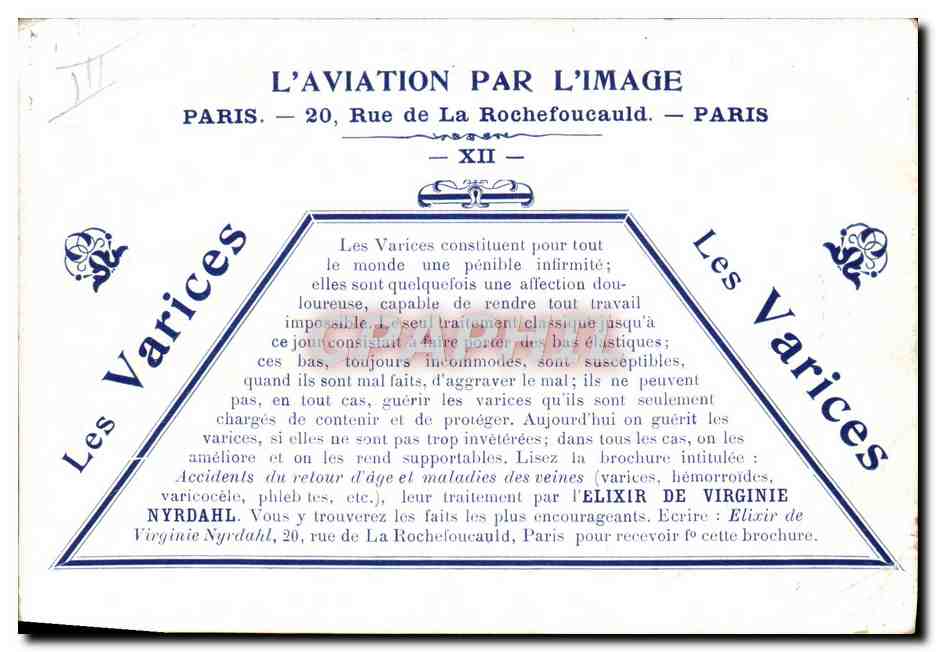 CPA Aviation Avion Henry Farman a Etampes Attelage Chevaux — Verso