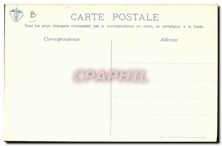 CPA Aviation Avion Monoplan Sommer Circuit europeen Juin Juillet 1911 Kimmerling au depart  — Rückseite