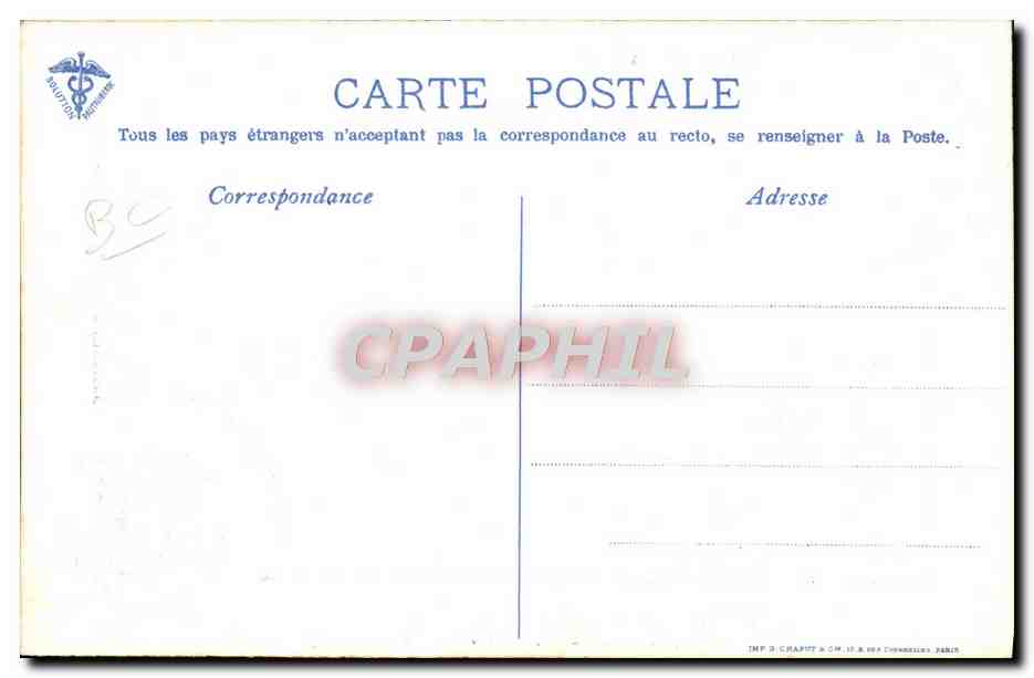 CPA Aviation Avion Biplan Astra Circuit europeen Juin Juillet 1911 Le depart de Contenet arrivee 6eme a Reims  — Verso
