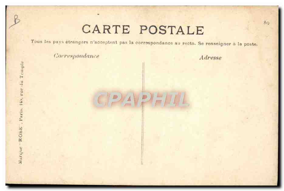 CPA Aviation Avion Louis Bleriot sur son monoplan — Rückseite
