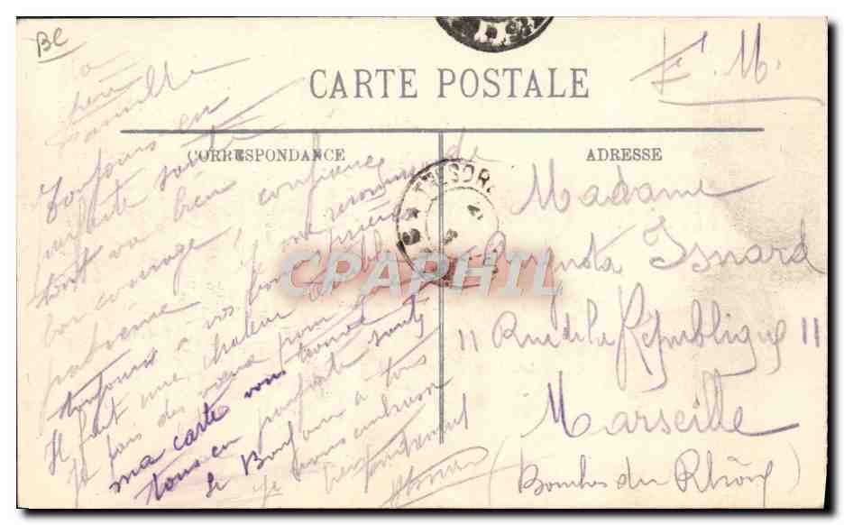 Marins français en possession de trophées — Guerre 1914-1915 — LL. — Verso