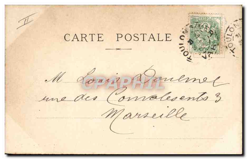 CPA Bateau Guerre Le bal a bord Une des distractions du dimanche  — Verso