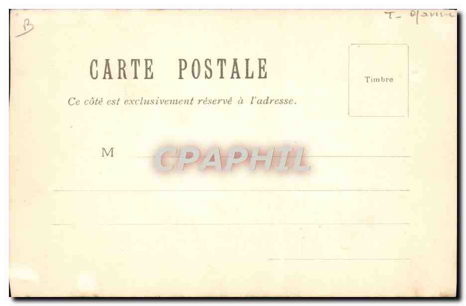 Équipage sur un navire à voile — CPAPHIL — n° de série non visible — Achterkant